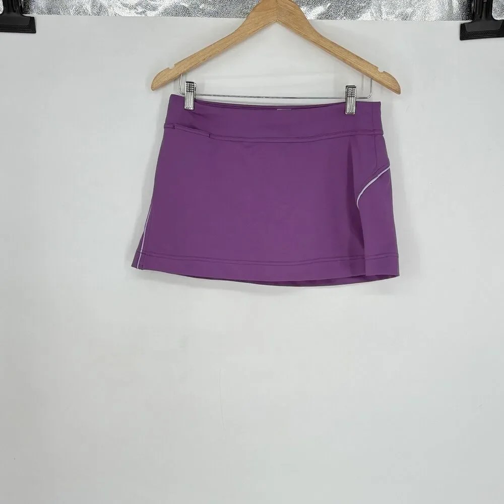 CHAMPION ATHLETIC WOMENS SKIRT SKORT WITH BUILT SHORTS SIZE‎ SMALL PURPLE